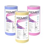 Premier Non Woven Kitchen Wipes 50 Pulls- Pack of 3
